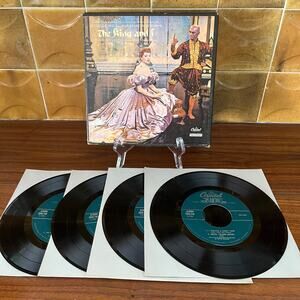The King and I Motion Picture Sound Track 4x45rpm Vinyl Box Set Capitol EDM 740